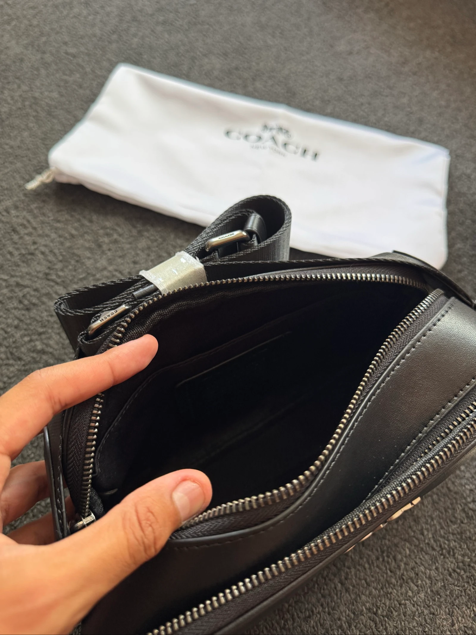 Bolsa transversal Coach – photo 9